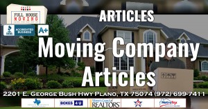 Moving Company Articles